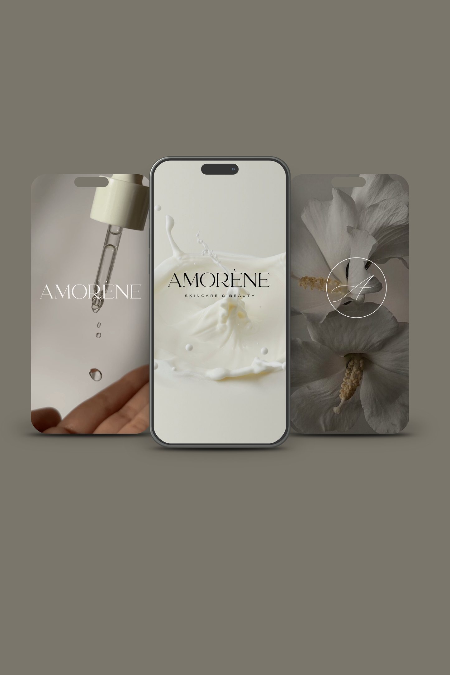 Amorène: Brand kit elegante, clássico e com um toque romântico