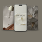 Amorène: Brand kit elegante, clássico e com um toque romântico